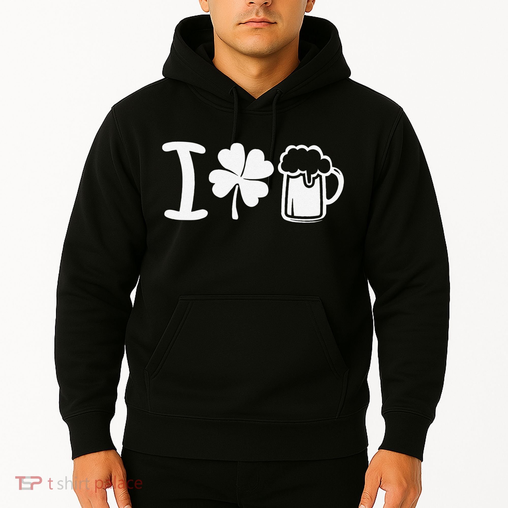 Saint Patrick's Day I Love Beer Hoodie