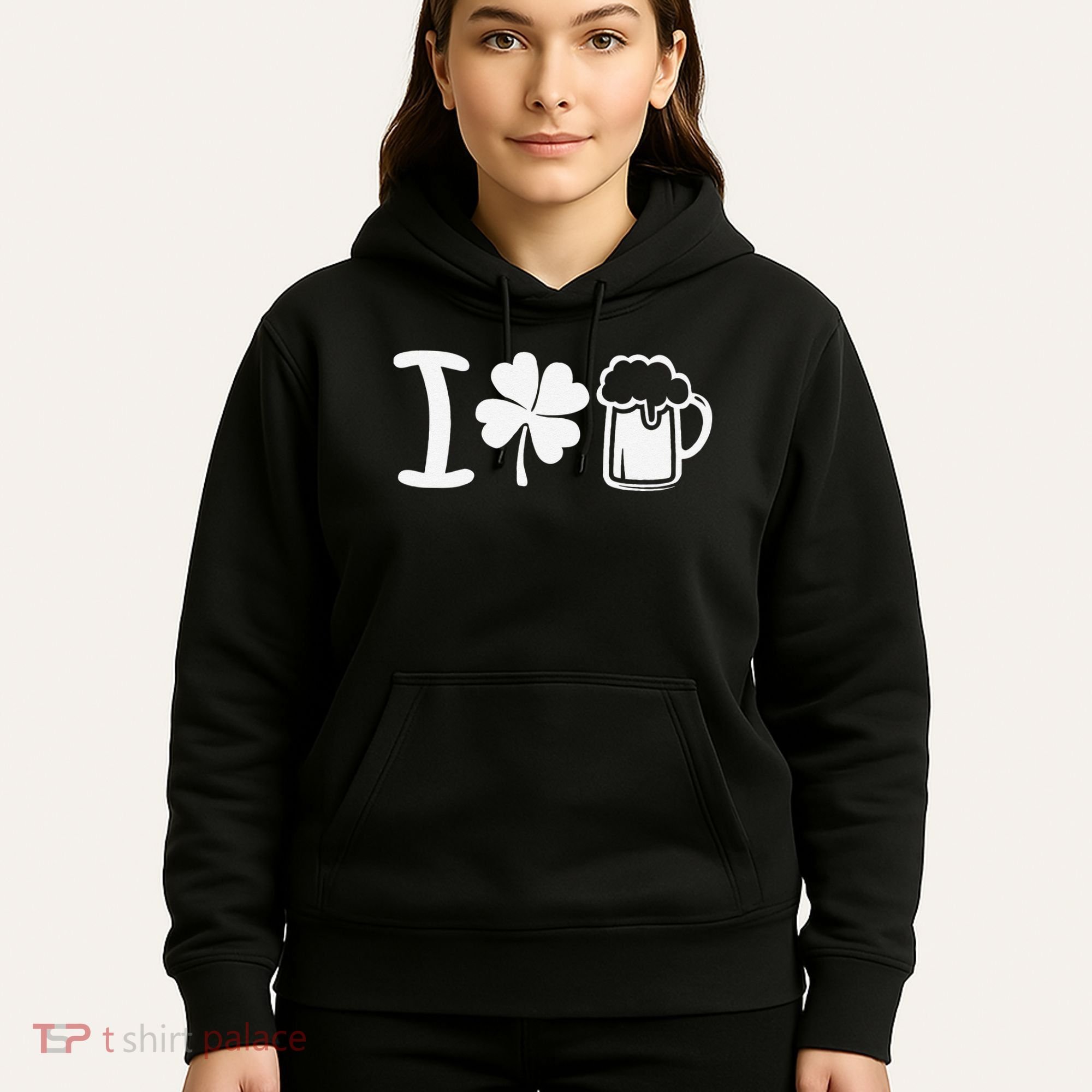 Saint Patrick's Day I Love Beer Hoodie