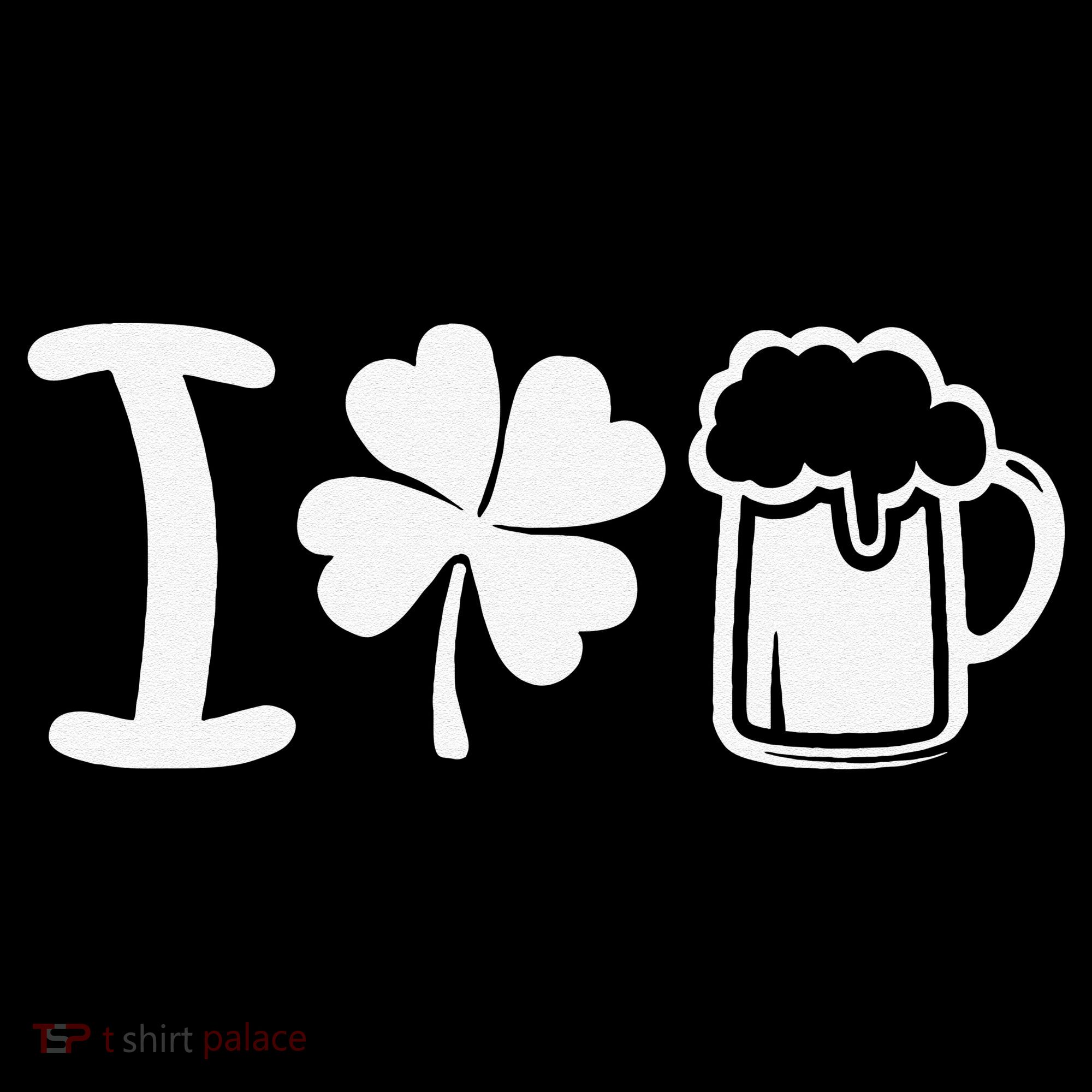 Saint Patrick's Day I Love Beer Women's Tank Top