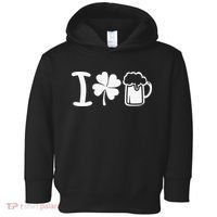 Saint Patrick's Day I Love Beer Toddler Hoodie thumb 0