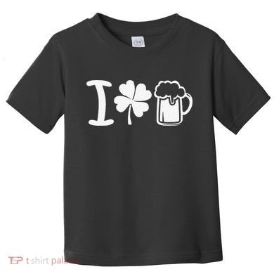 Saint Patrick's Day I Love Beer Toddler T-Shirt
