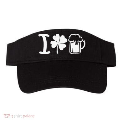 Saint Patrick's Day I Love Beer Visor