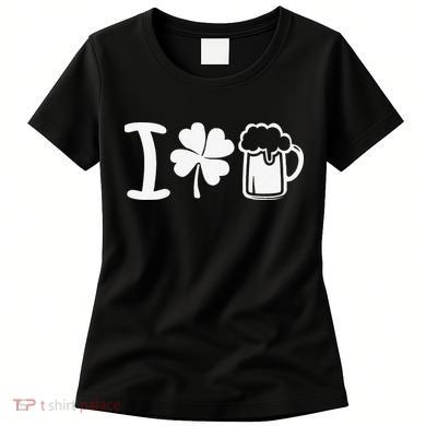Saint Patrick's Day I Love Beer Women's T-Shirt