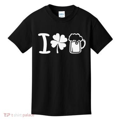 Saint Patrick's Day I Love Beer Kids T-Shirt