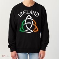 St Patricks Day for Adults Celtic Knot Ireland Women's Sweatshirt thumb 0
