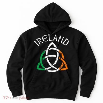 St Patricks Day for Adults Celtic Knot Ireland Hoodie