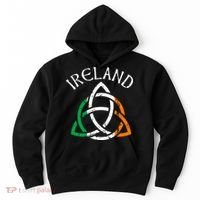 St Patricks Day for Adults Celtic Knot Ireland Hoodie thumb 0