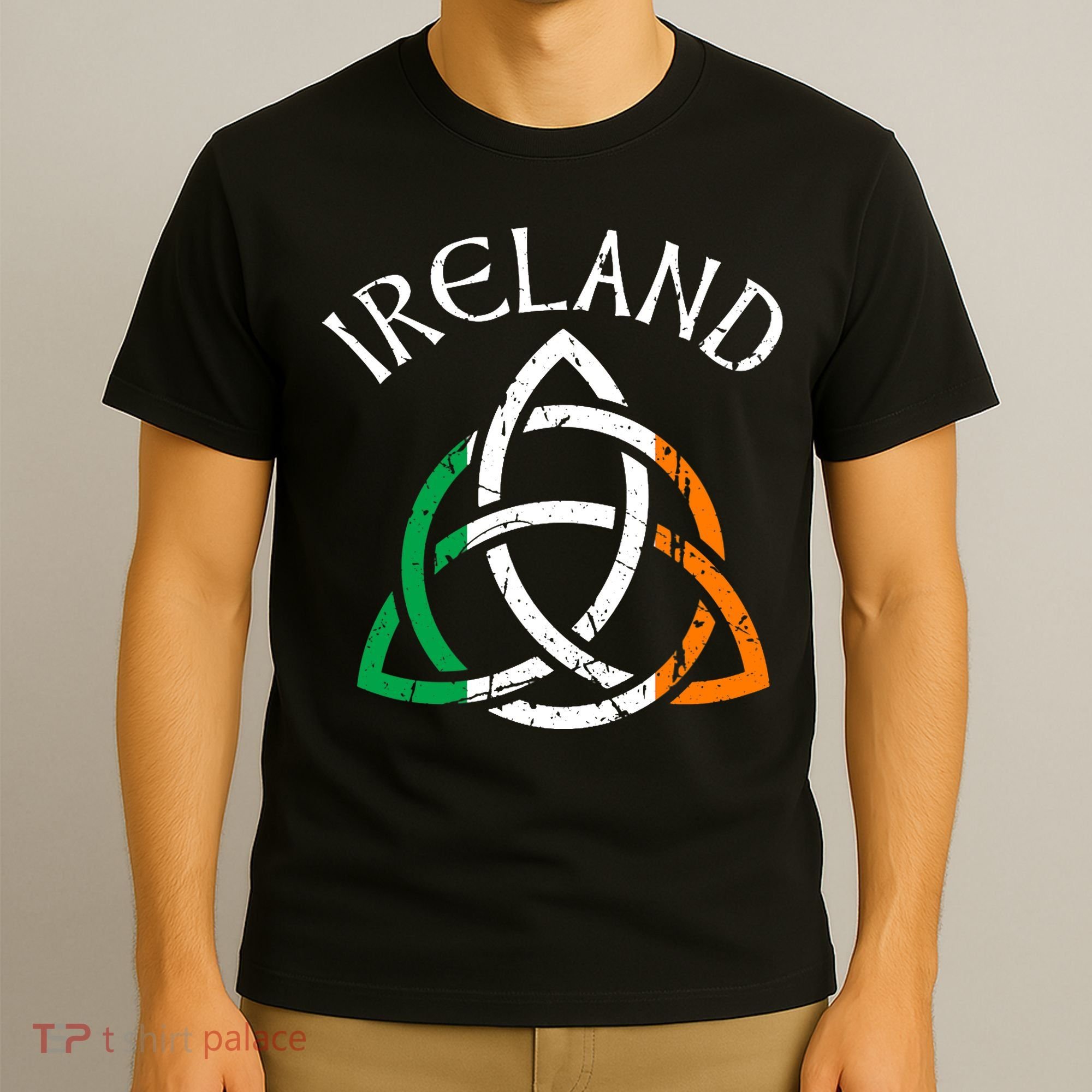 St Patricks Day for Adults Celtic Knot Ireland T-Shirt