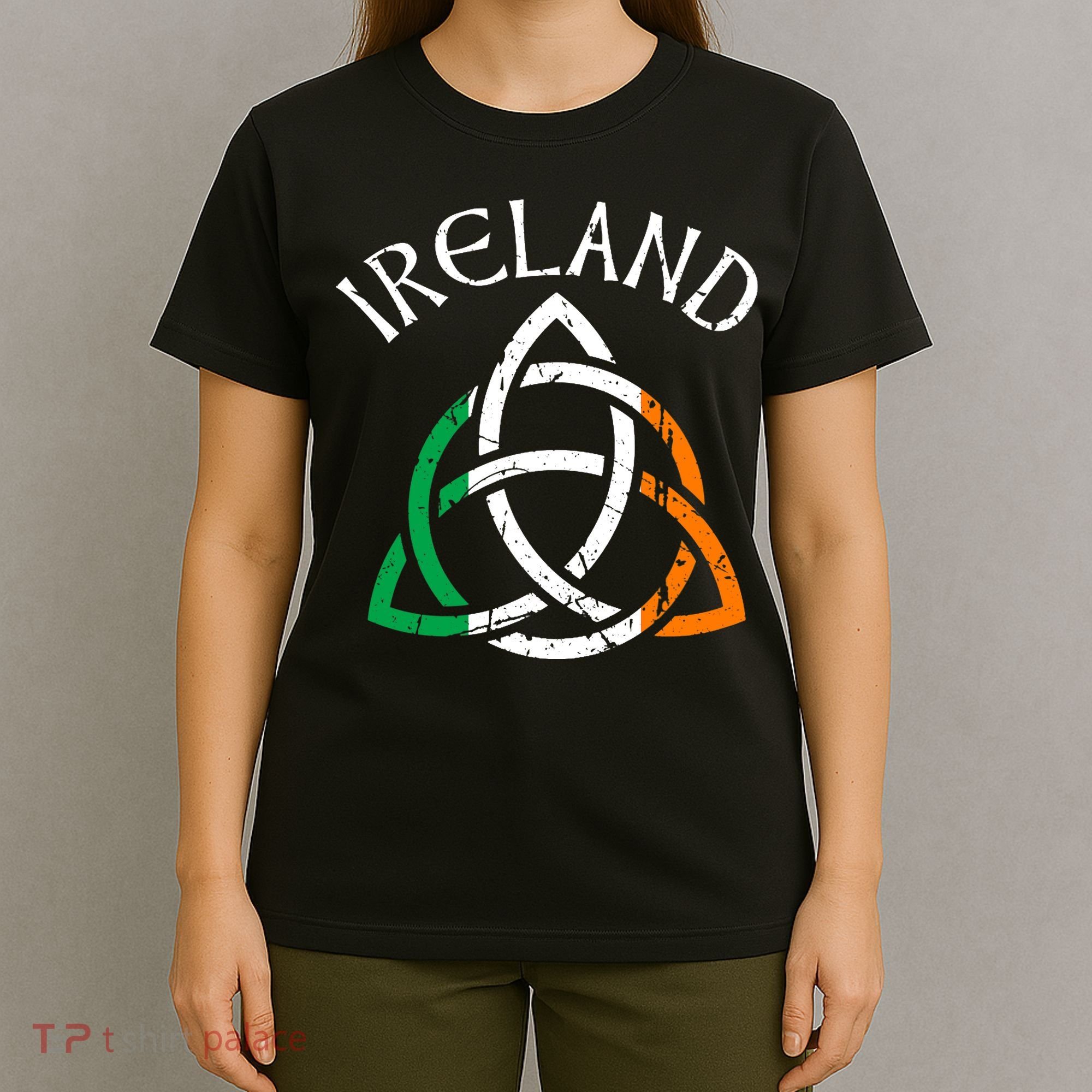 St Patricks Day for Adults Celtic Knot Ireland T-Shirt