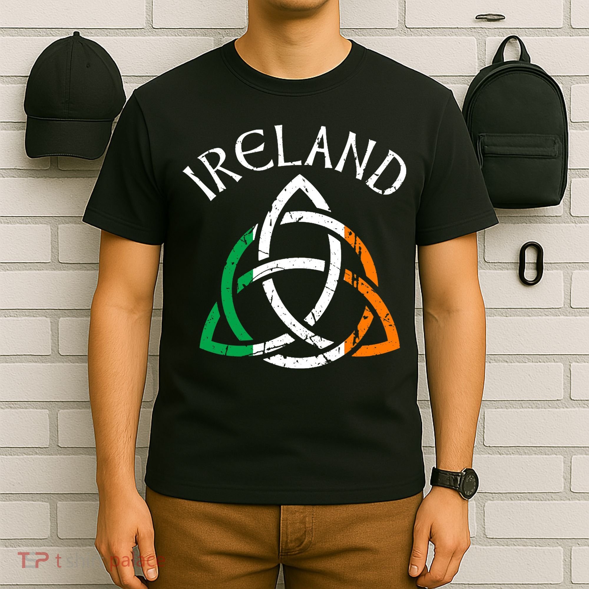 St Patricks Day for Adults Celtic Knot Ireland T-Shirt