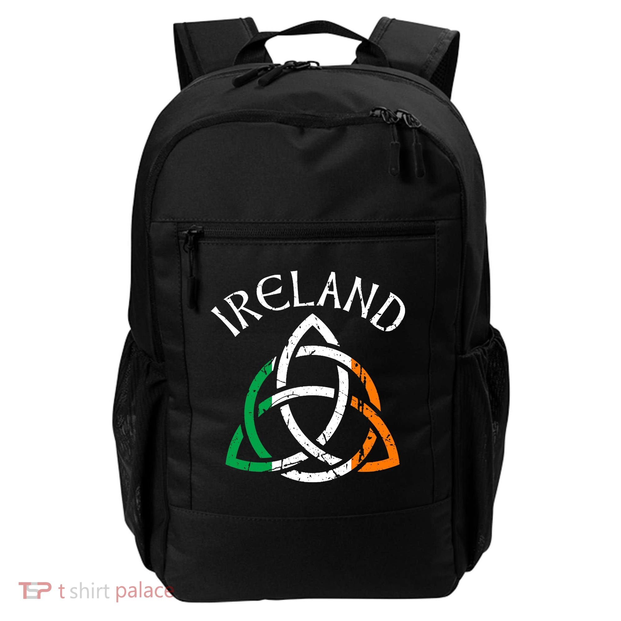 St Patricks Day for Adults Celtic Knot Ireland Backpack