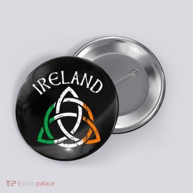 St Patricks Day for Adults Celtic Knot Ireland Button