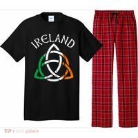 St Patricks Day for Adults Celtic Knot Ireland Pajama Set thumb 0