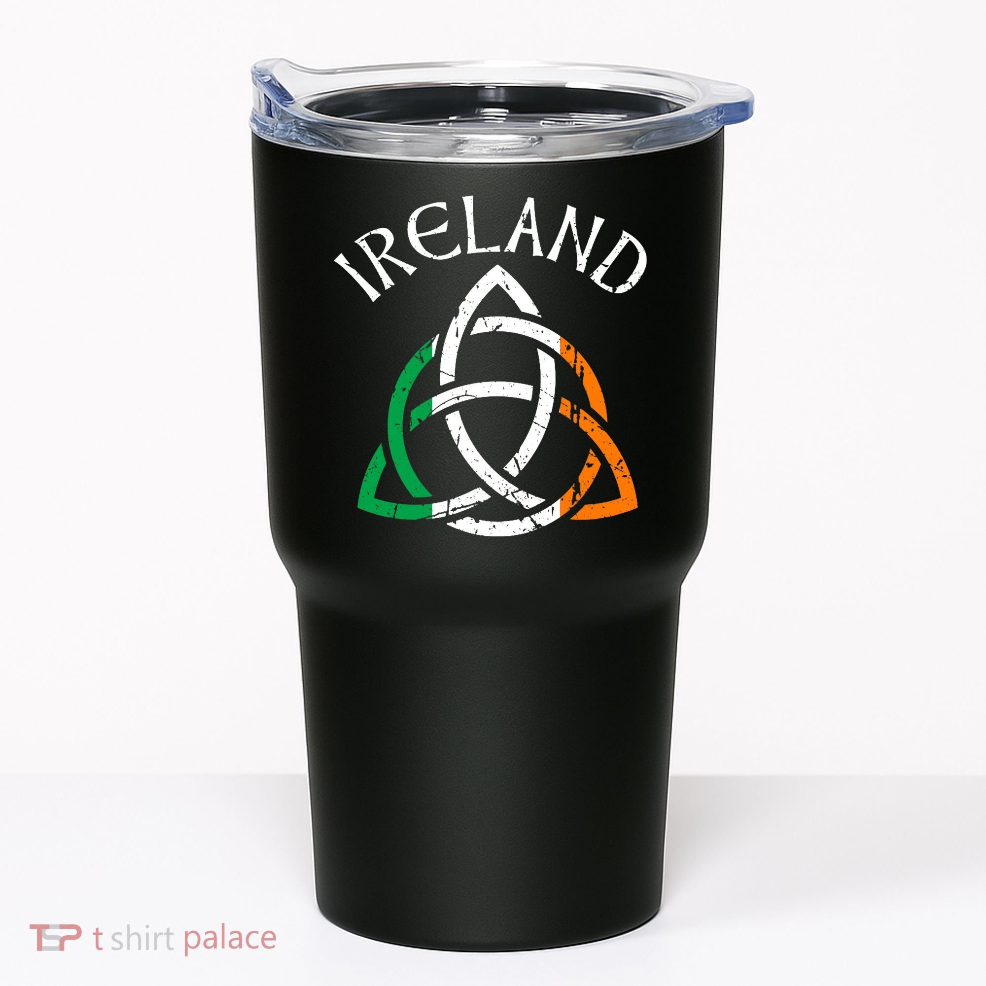 St Patricks Day for Adults Celtic Knot Ireland Tumbler