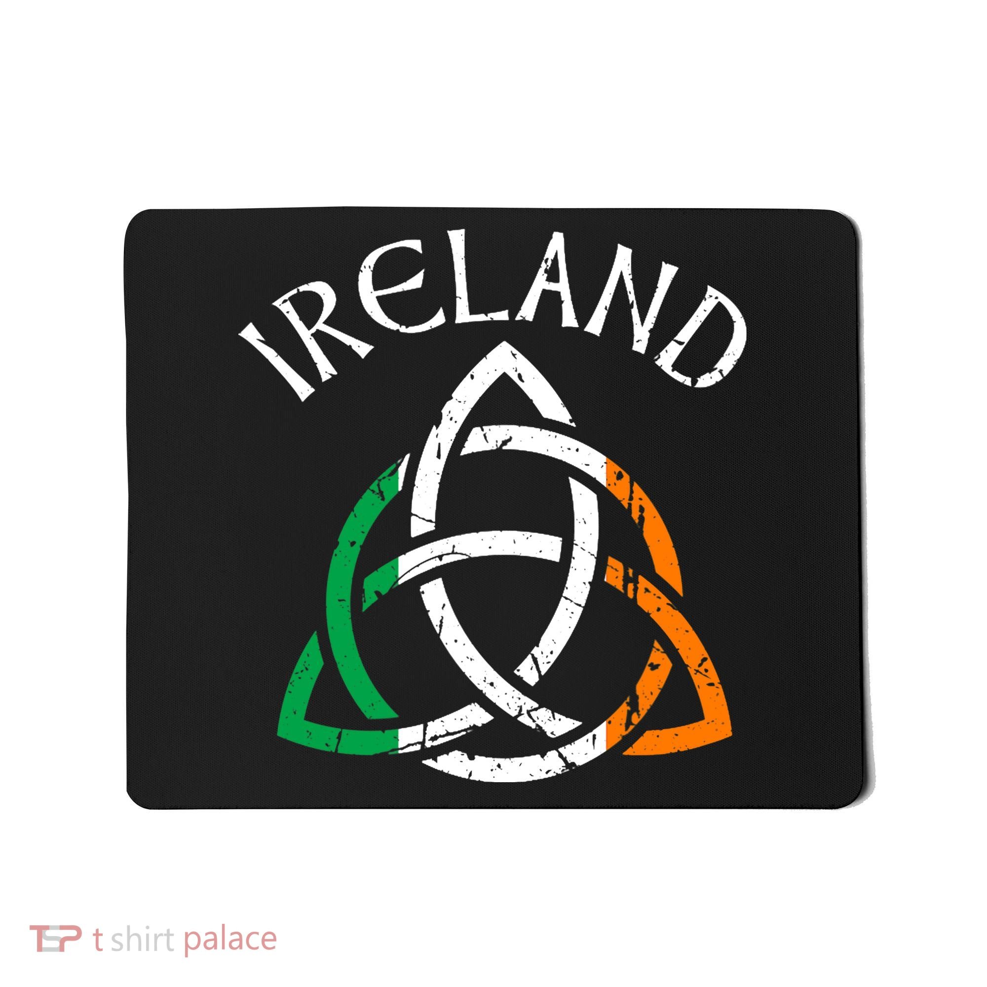 St Patricks Day for Adults Celtic Knot Ireland Mousepad