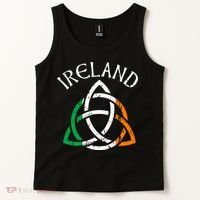 St Patricks Day for Adults Celtic Knot Ireland Tank Top thumb 2