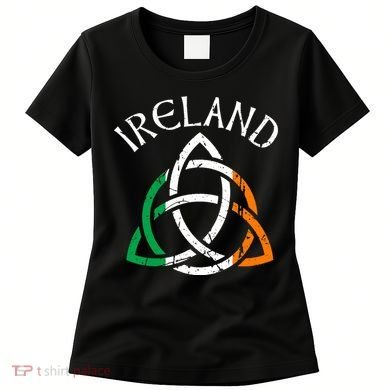 St Patricks Day for Adults Celtic Knot Ireland Women's T-Shirt
