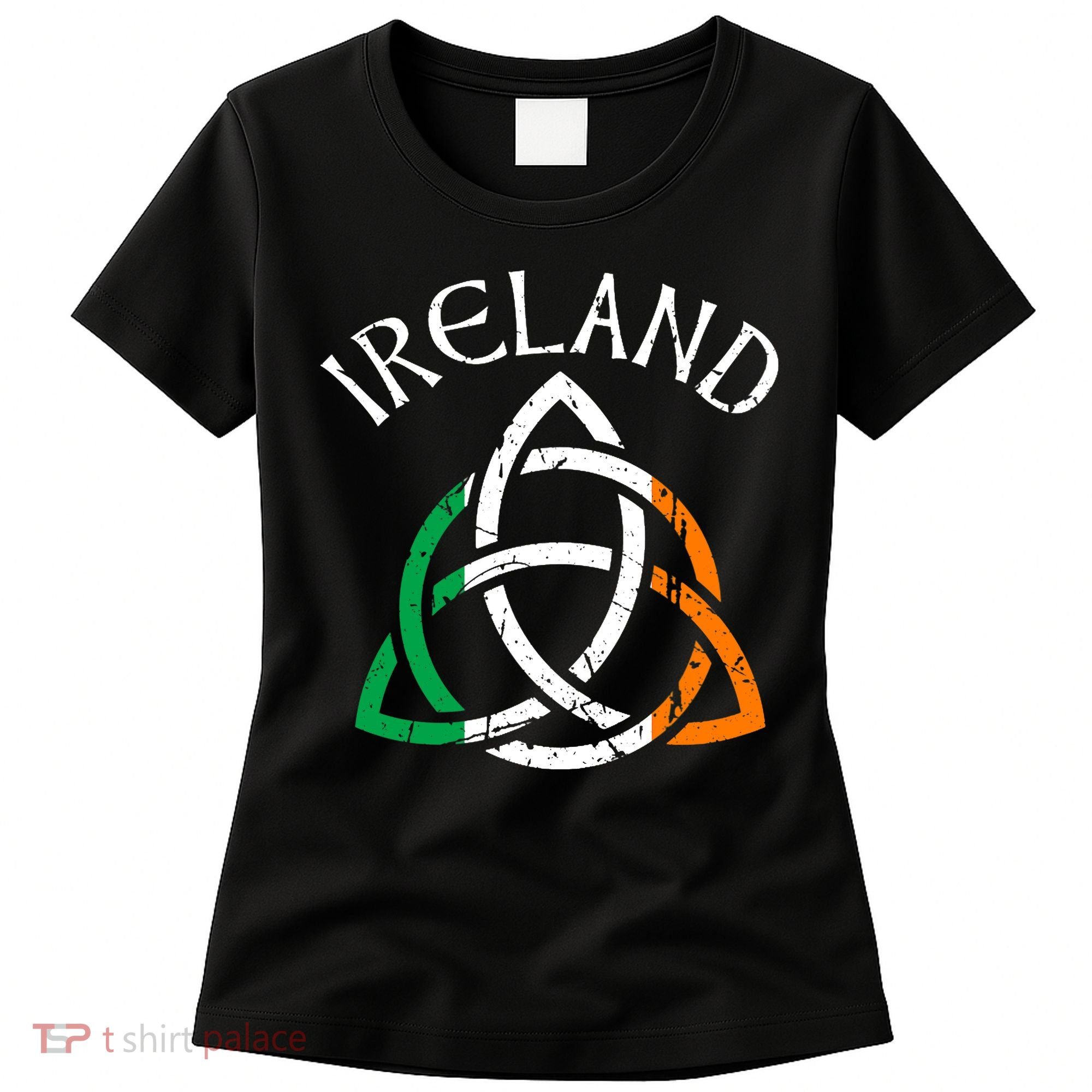 St Patricks Day for Adults Celtic Knot Ireland Women's T-Shirt