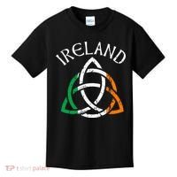 St Patricks Day for Adults Celtic Knot Ireland Kids T-Shirt thumb 0