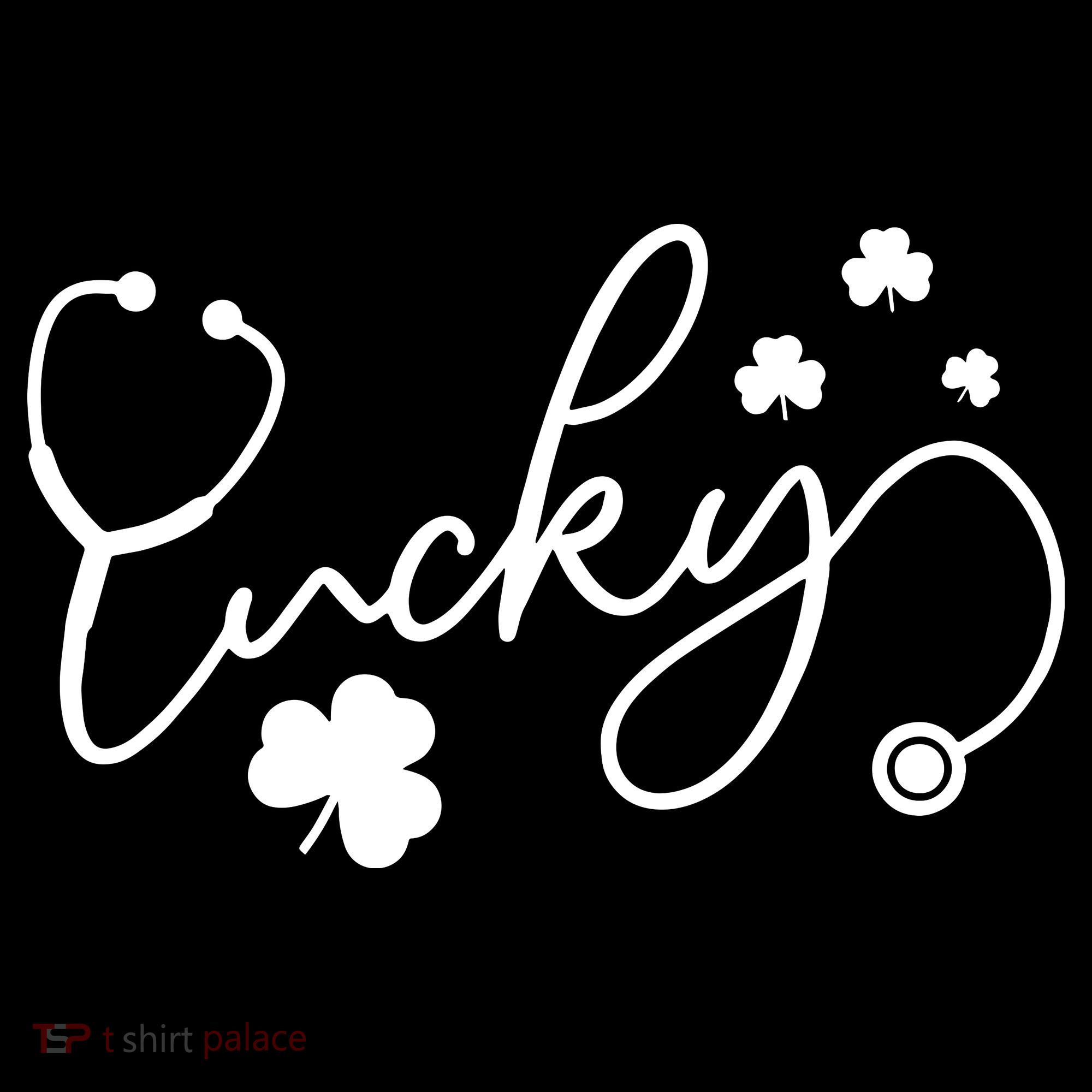 St Patrick's Day Lucky Nurse Stethoscope Visor