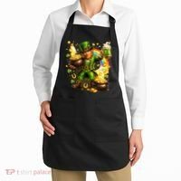 St Patricks Day Irish Leprechaun Pot Of Gold Apron thumb 2