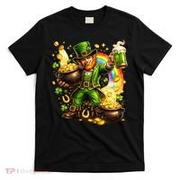 St Patricks Day Irish Leprechaun Pot Of Gold T-Shirt thumb 0
