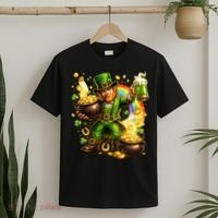 St Patricks Day Irish Leprechaun Pot Of Gold T-Shirt thumb 2