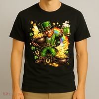 St Patricks Day Irish Leprechaun Pot Of Gold T-Shirt thumb 3