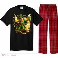 St Patricks Day Irish Leprechaun Pot Of Gold Pajama Set thumb 0