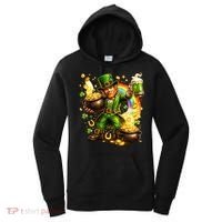 St Patricks Day Irish Leprechaun Pot Of Gold Women's Hoodie thumb 0