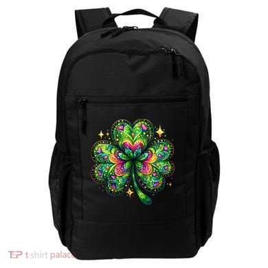 St Patricks Day Shamrock Irish Clover Backpack