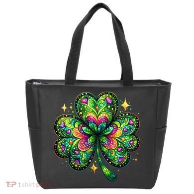St Patricks Day Shamrock Irish Clover Bag