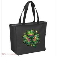 St Patricks Day Shamrock Irish Clover Tote Bag thumb 2