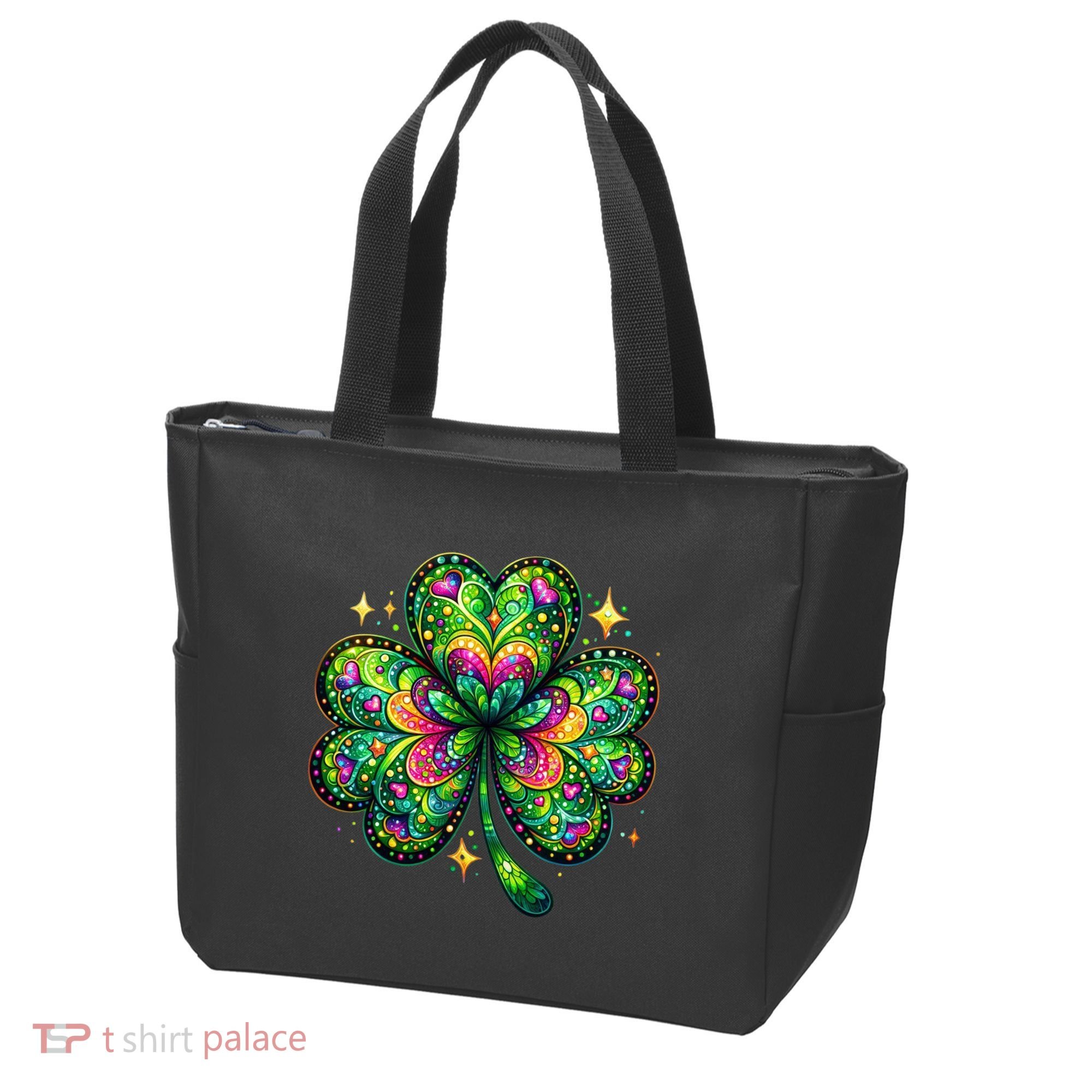St Patricks Day Shamrock Irish Clover Tote Bag