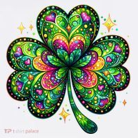 St Patricks Day Shamrock Irish Clover Doggie Tank thumb 4