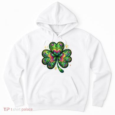 St Patricks Day Shamrock Irish Clover Hoodie