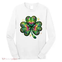 St Patricks Day Shamrock Irish Clover Long Sleeve Shirt thumb 0