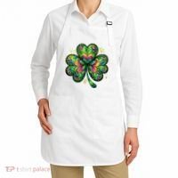 St Patricks Day Shamrock Irish Clover Apron thumb 2