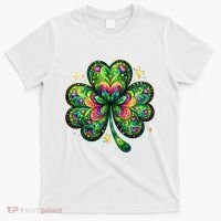 St Patricks Day Shamrock Irish Clover T-Shirt thumb 0