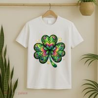 St Patricks Day Shamrock Irish Clover T-Shirt thumb 2