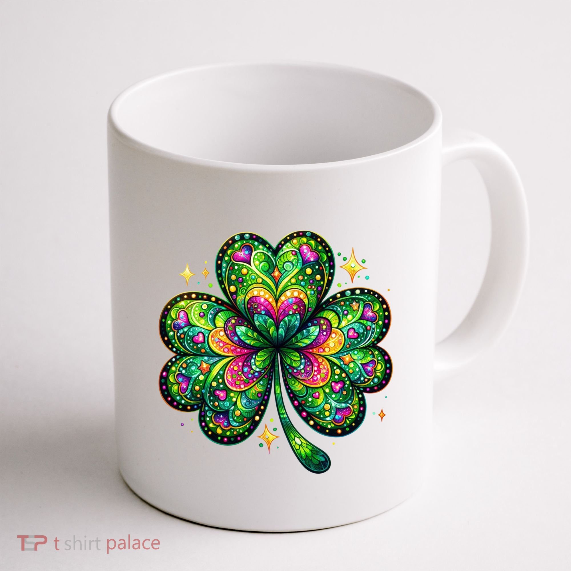 St Patricks Day Shamrock Irish Clover Coffee Mug