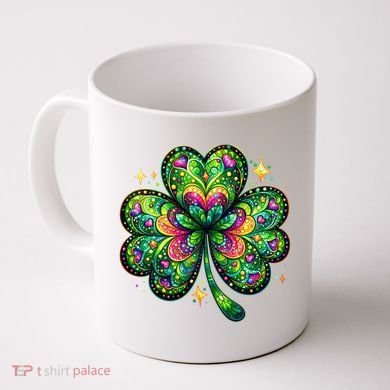 St Patricks Day Shamrock Irish Clover Coffee Mug