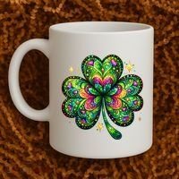 St Patricks Day Shamrock Irish Clover Coffee Mug thumb 2