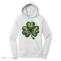 St Patricks Day Shamrock Irish Clover Women's Hoodie thumb 0