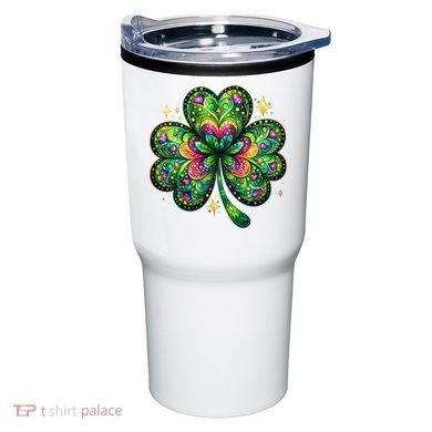 St Patricks Day Shamrock Irish Clover Tumbler