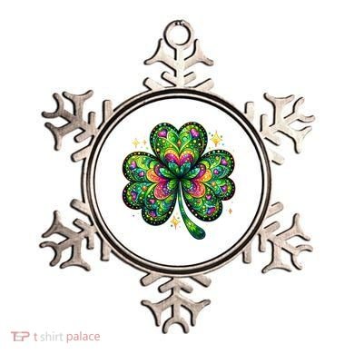St Patricks Day Shamrock Irish Clover Ornament