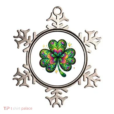 St Patricks Day Shamrock Irish Clover Ornament