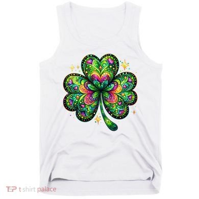 St Patricks Day Shamrock Irish Clover Tank Top