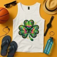 St Patricks Day Shamrock Irish Clover Tank Top thumb 4