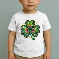 St Patricks Day Shamrock Irish Clover Toddler T-Shirt thumb 2